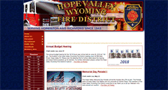 Desktop Screenshot of hvwfd.org